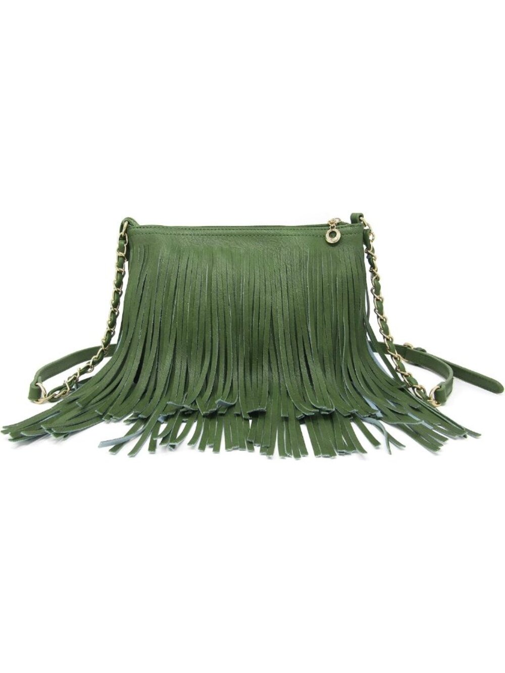 Fringe Crossbody Bag with Tassels, Western Style Messenger Purse for Women